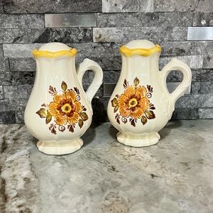 Vintage Melox brand salt & pepper shakers